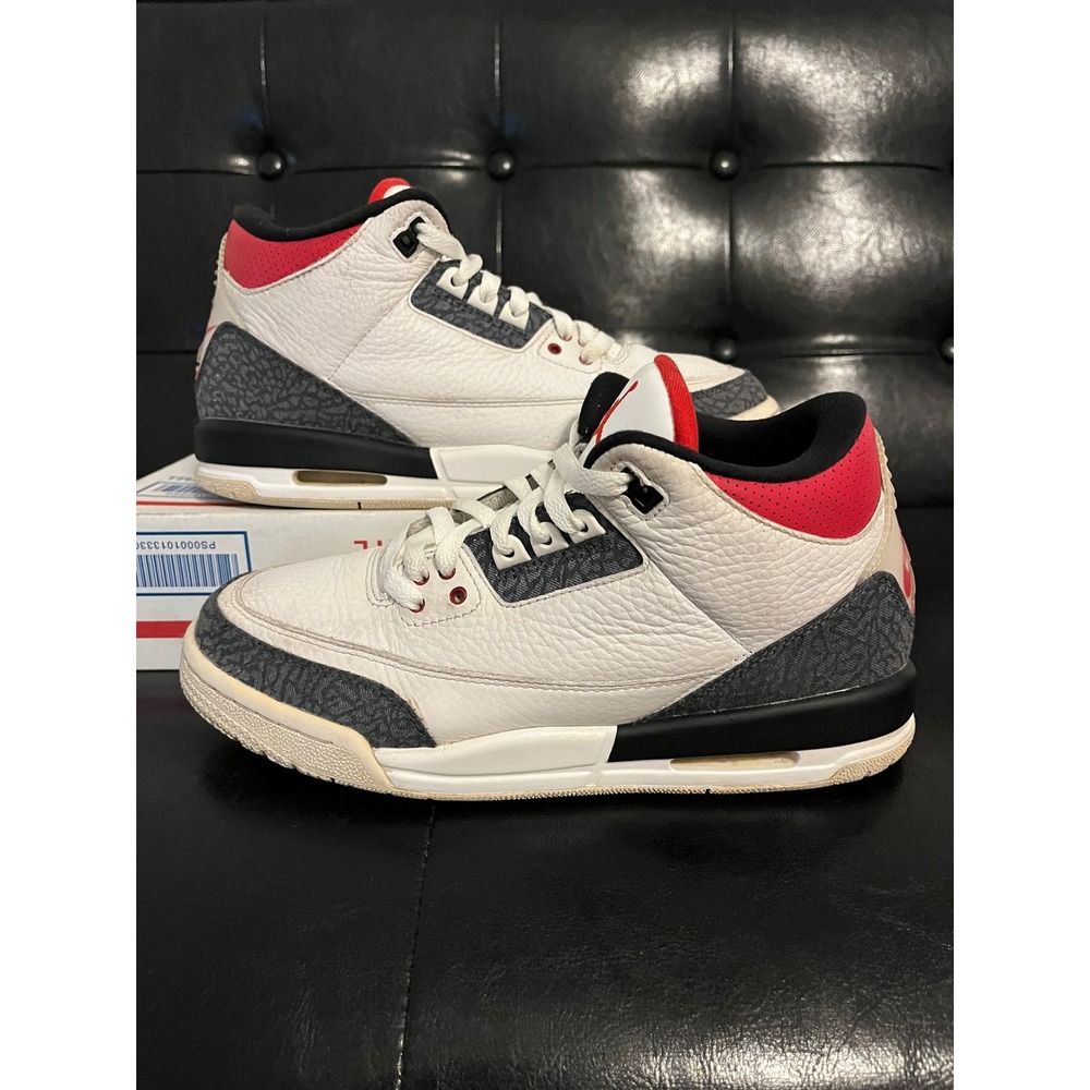 Nike Air Jordan 3 Retro SE GS Denim Fire Red